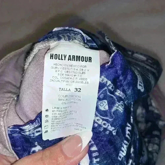 Holly Armour Men’s shorts size 32 classic jean - Picture 4 of 5